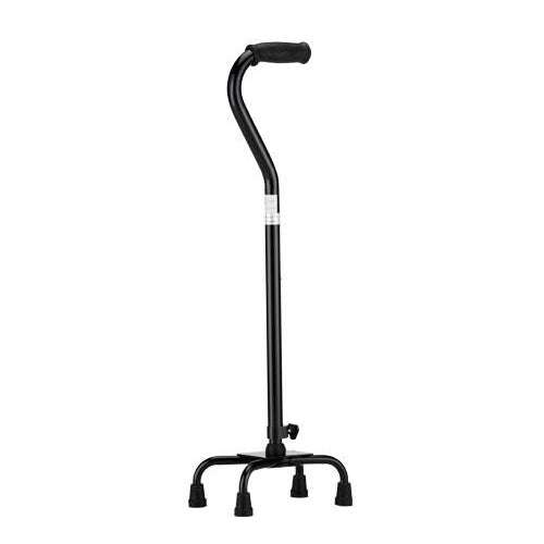 Quad Cane Small Base Heavy Duty - Color: Black Image