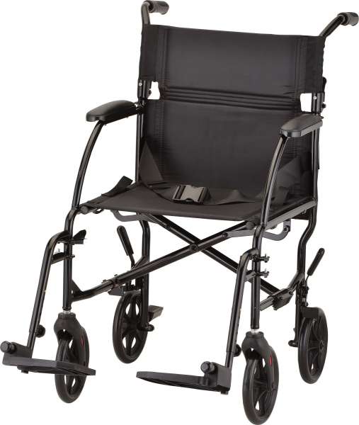 Transport Chair Aluminum 379 - Color: Blue Image