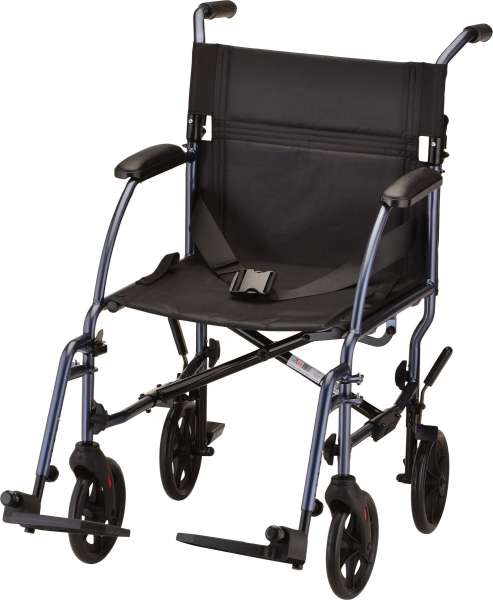 Transport Chair Aluminum 379 - Color: Red Image