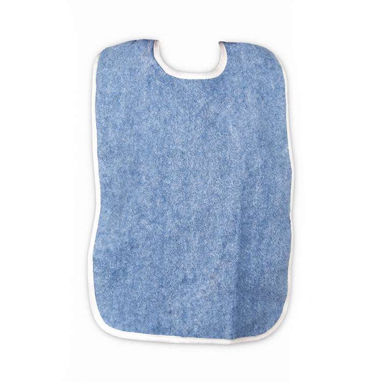 Bibs - Material: Blue Terry Cloth Image