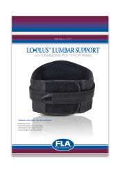 PROLITE LOPLUS LUMBAR SUPPORT BLACK - Size: MD 29 – 33″ Image