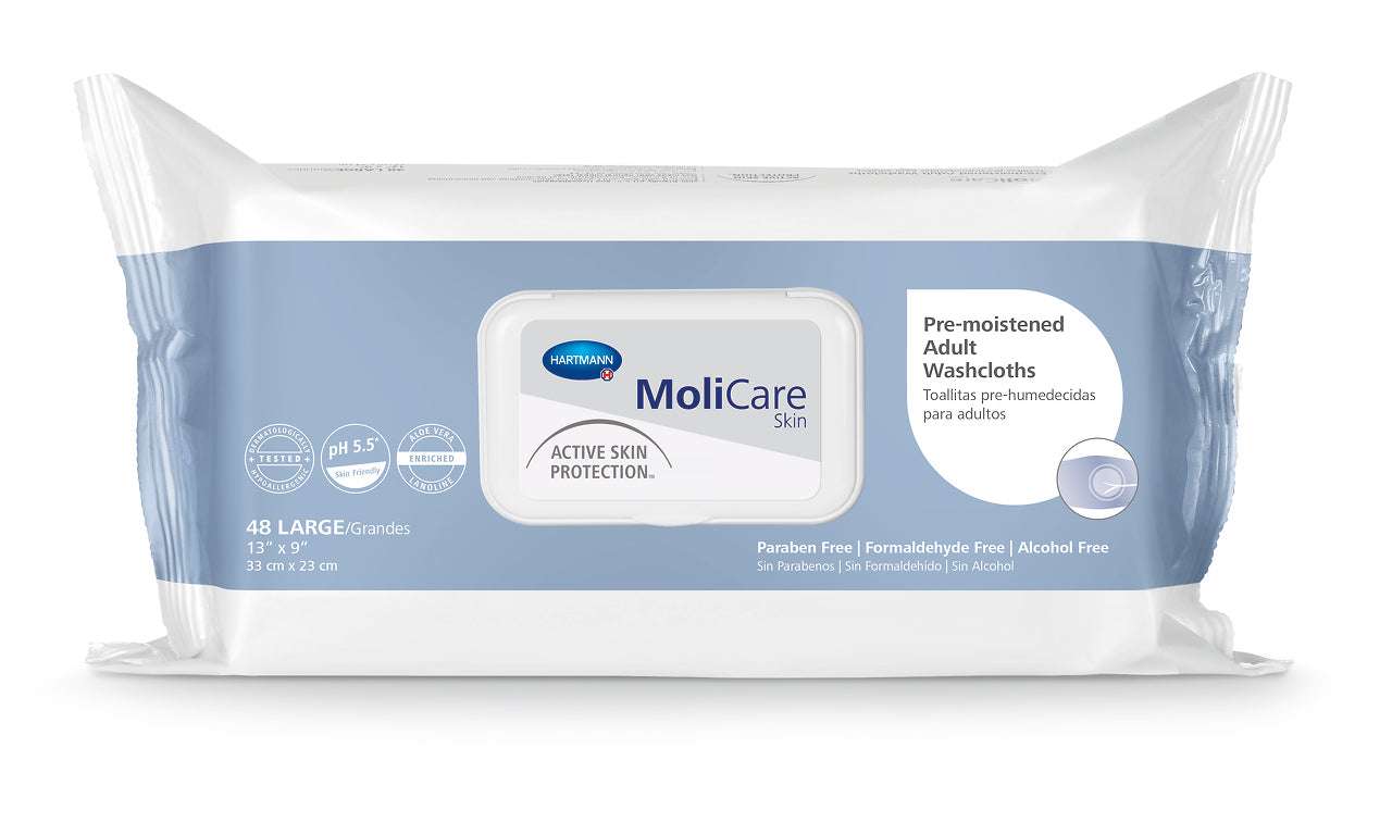 Molicare Adult Washcloths PK48 Image