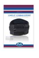 PROLITE LOPLUS LUMBAR SUPPORT BLACK - Size: MD 29 – 33″ Image thumbnail