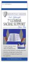 LUMBAR SUPPORT SACRAL COOL-LIGHTWEIGHT 7IN - Size: MD 33 – 36″ Image thumbnail