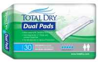 Total Dry Dual Pads - Package: Pk/30 Image thumbnail