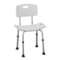 Bath Chair with Detachable Back Image thumbnail