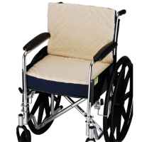 Convoluted Seat/Back Wheelchair Cushion with Fleece Cover 2658-3 Image