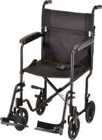 Transport Chair Aluminum 329 - Color: Black Image thumbnail